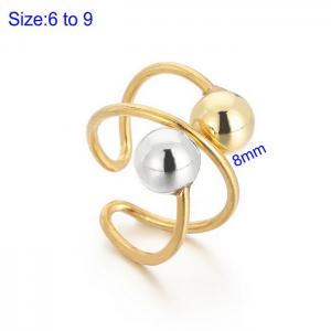 Stainless Steel Special Ring - KR106005-Z
