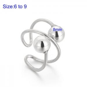 Stainless Steel Special Ring - KR106007-Z