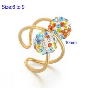Stainless Steel Special Ring - KR106009-Z