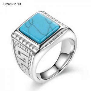 Stainless Steel Special Ring - KR106114-WGDC