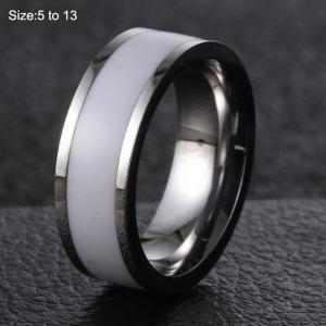 Stainless Steel Special Ring - KR106158-WGRH
