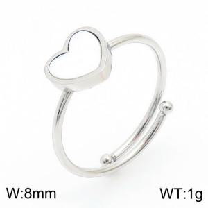Stainless Steel Special Ring - KR106176-K