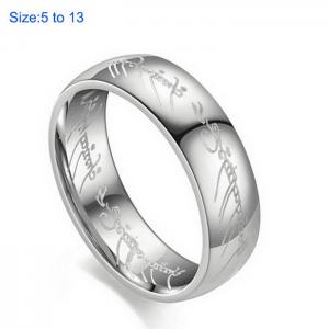 Stainless Steel Special Ring - KR107538-WGDC