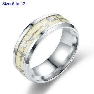 Stainless Steel Special Ring - KR107692-WGDC