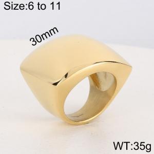 Stainless steel ring - KR108572-KJX