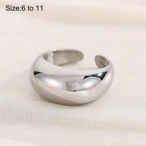 Stainless steel ring - KR108575-KJX