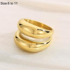 Stainless steel ring - KR108576-KJX