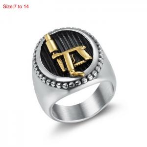 Stainless Steel Special Ring - KR1087780-WGME