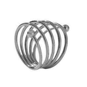 Multilayer coil with steel ball and titanium steel ring - KR109863-WGZQ
