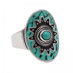 Retro Bohemian style women's ring - KR109871-WGRZ