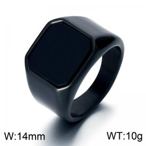 Stainless Steel Stone&Crystal Ring - KR110136-MZOZ