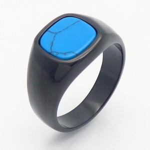 Stainless Steel Stone&Crystal Ring - KR110260-TZN