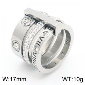 Roman numeral ring - KR110334-K