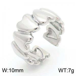 Stainless Steel Special Ring - KR110673-K