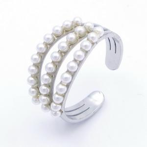 Stainless Steel Special Ring - KR113043-QY