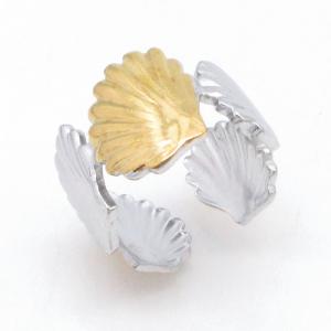 Stainless Steel Gold-plating Ring - KR114600-HM