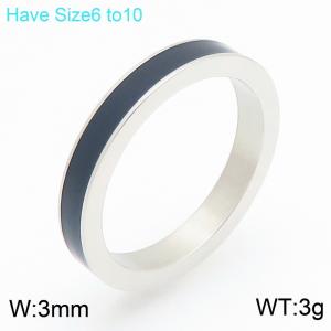 Stainless Steel Special Ring - KR114714-GC