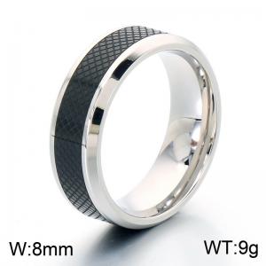 Stainless steel fashion jewelry ring suitable for daily wear - KR115671-GC