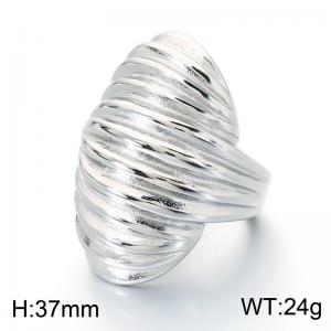 Stainless Steel Special Ring - KR115675-LK