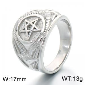 Stainless Steel Special Ring - KR115685-LK