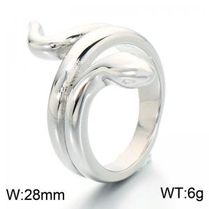 Stainless Steel Special Ring - KR115687-LK