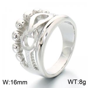 Stainless Steel Special Ring - KR115696-LK