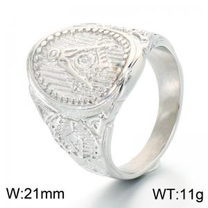 Stainless Steel Special Ring - KR115697-LK