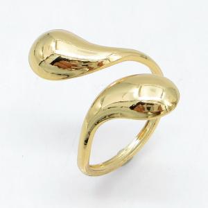 Stainless Steel Gold-plating Ring - KR115740-LM