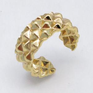Stainless Steel Gold-plating Ring - KR115769-LM