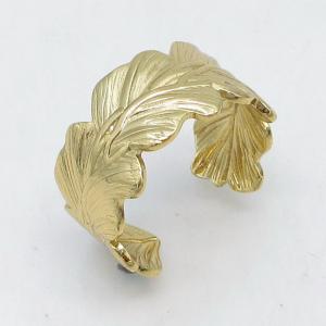 Stainless Steel Gold-plating Ring - KR115792-LM