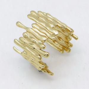 Stainless Steel Gold-plating Ring - KR115795-LM