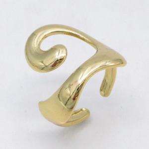 Stainless Steel Gold-plating Ring - KR115799-LM