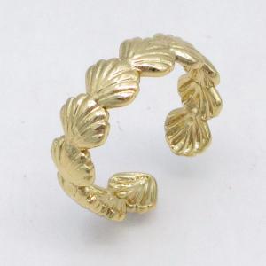 Stainless Steel Gold-plating Ring - KR115806-LM