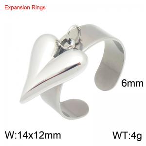Stainless Steel Special Ring - KR116483-Z