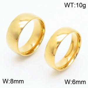 Stainless Steel Lover Ring - KR11810