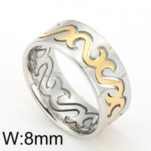 Stainless Steel Special Ring - KR12076-K