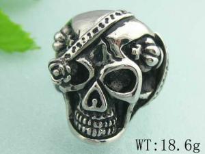 Stainless Steel Special Ring - KR18334-D