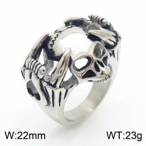 Stainless Steel Special Ring - KR20467-D