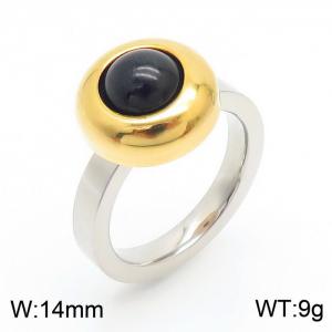 Stainless Steel Gold-plating Ring - KR20525-D