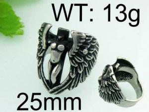 Stainless Steel Casting Ring - KR23817-TMT