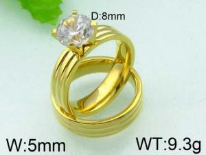 Stainless Steel Lover Ring - KR26825-WM