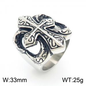 Stainless Steel Casting Ring - KR29273-D