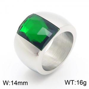 China Factory Steel Color With Stone Ring - KR34696-K