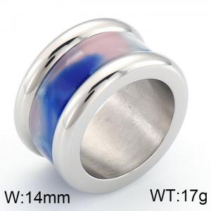 Stainless Steel Casting Ring - KR35678-K