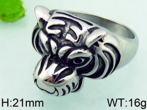 Stainless Steel Casting Ring - KR35846-HL