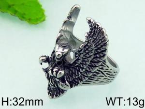 Stainless Steel Casting Ring - KR35857-HL