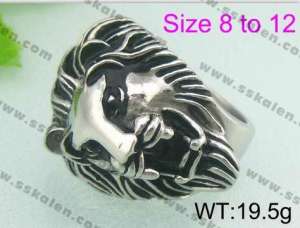 Stainless Steel Casting Ring - KR36774-K