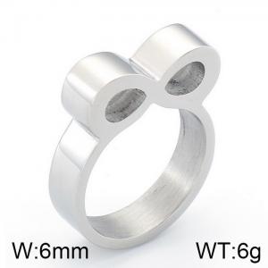 Stainless Steel Casting Ring - KR37183-K