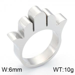 Stainless Steel Casting Ring - KR37188-K