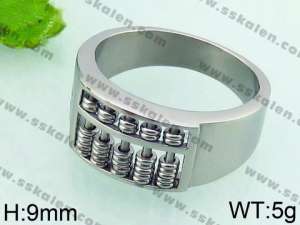 Stainless Steel Special Ring - KR37607-TSC